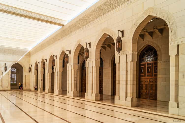 Sultan Qaboos Big Mosque, Muscat, Oman
