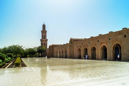 Sultan Qaboos Big Mosque, Muscat, Oman