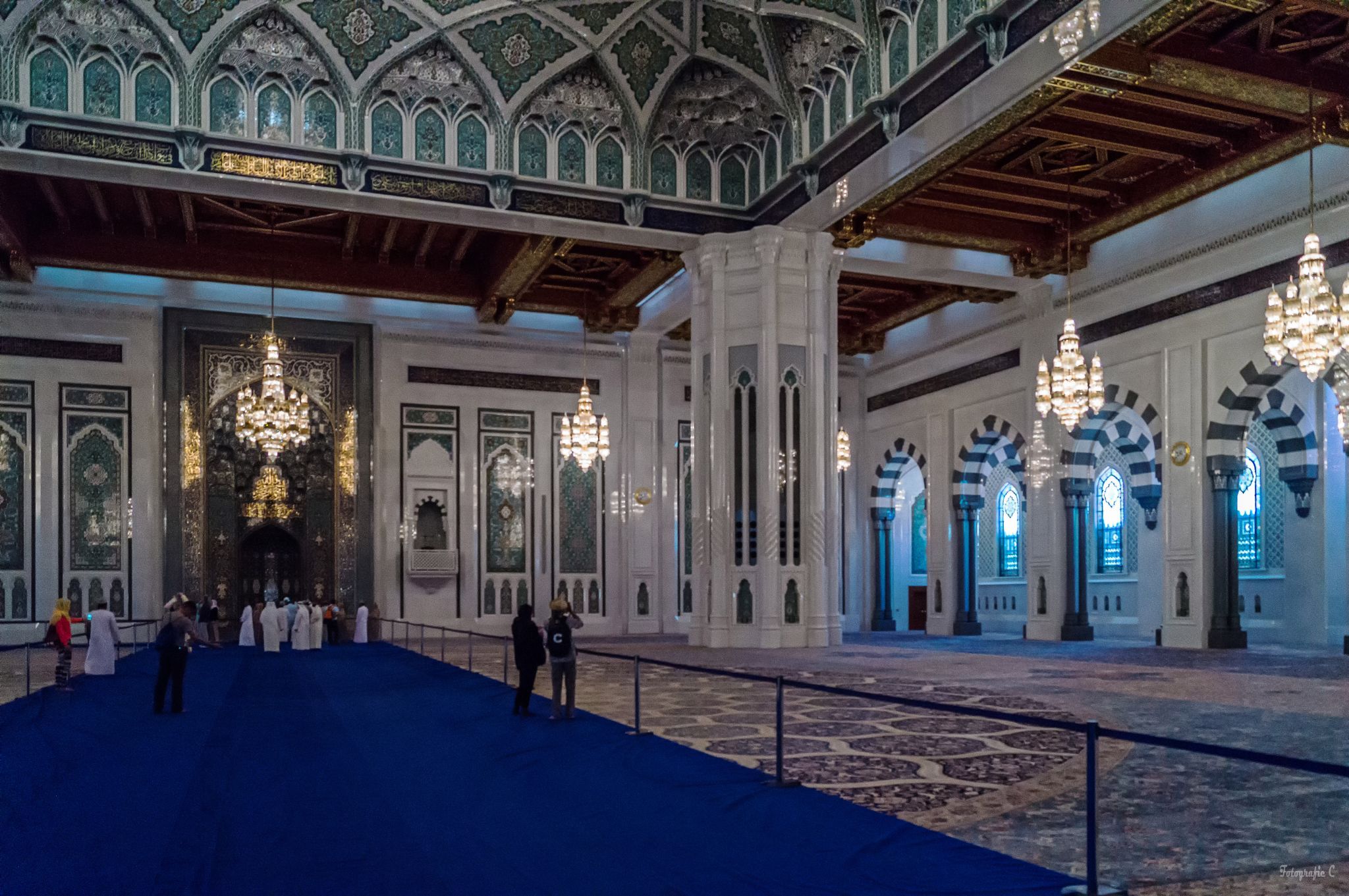 Sultan Qaboos Big Mosque, Muscat, Oman, Oman