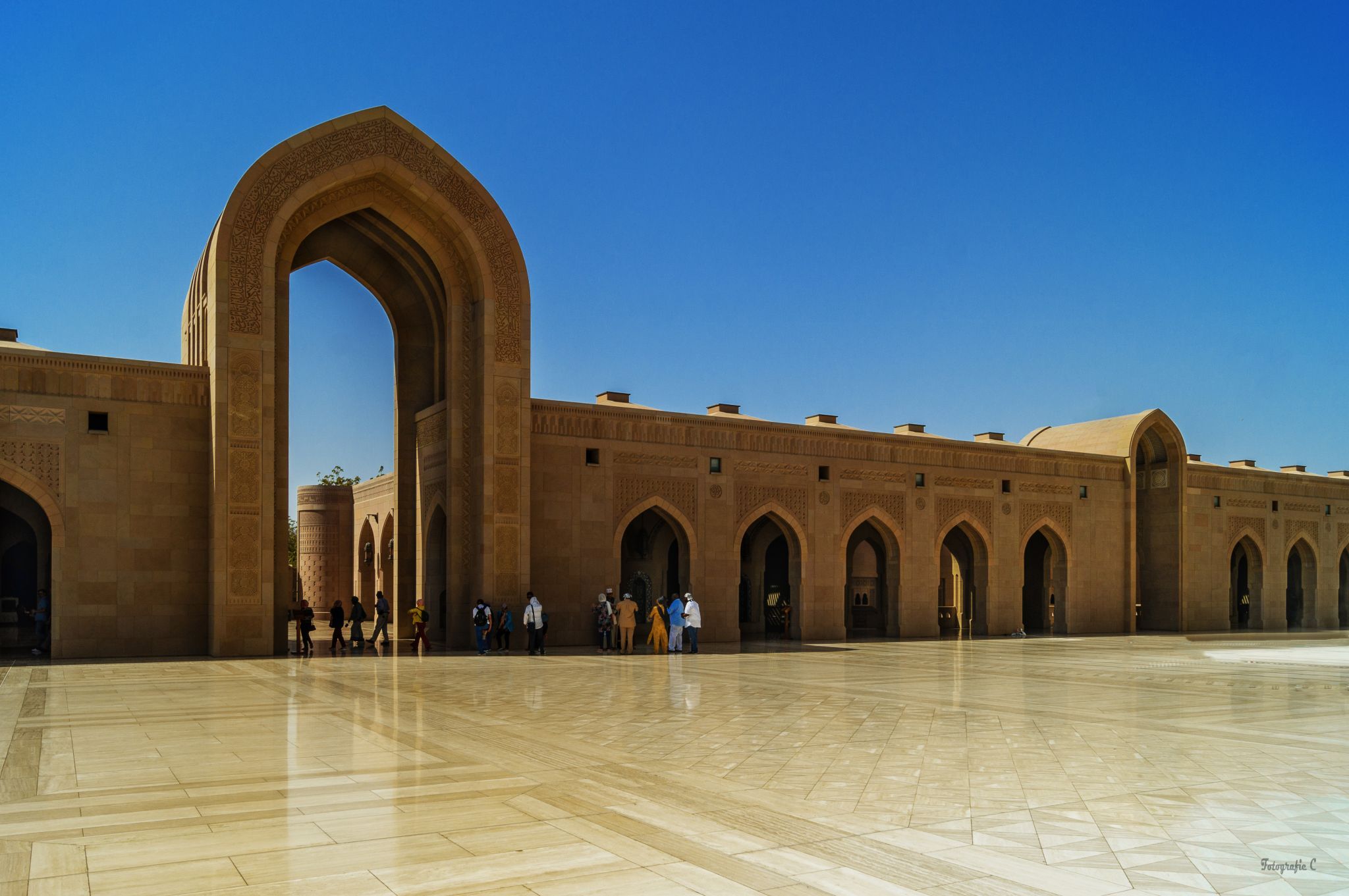 Sultan Qaboos Big Mosque, Muscat, Oman, Oman