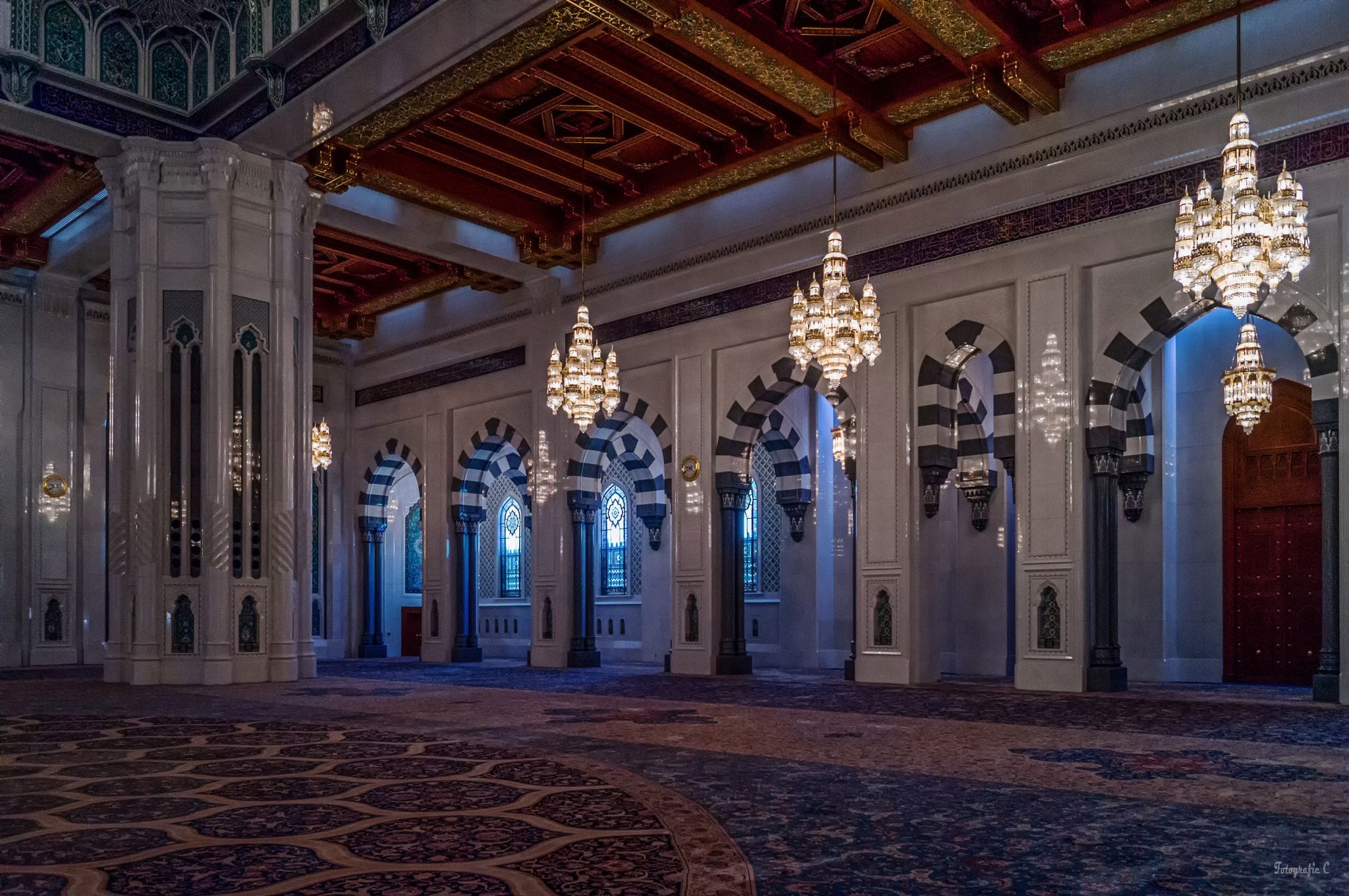 Sultan Qaboos Big Mosque, Muscat, Oman, Oman