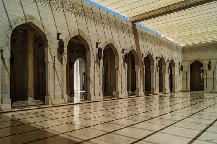 Sultan Qaboos Big Mosque, Muscat, Oman