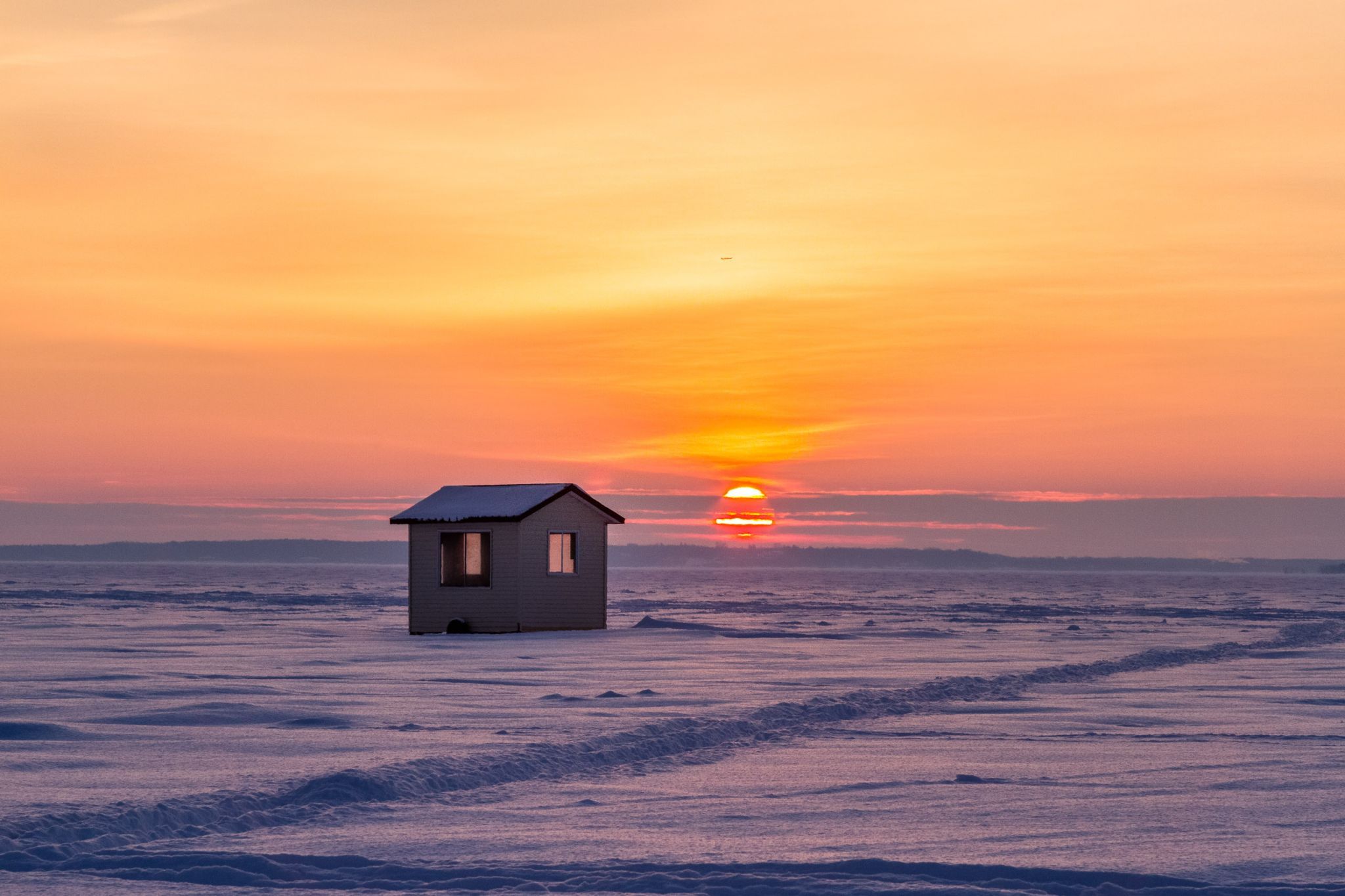 Sunrise at Oka, Canada