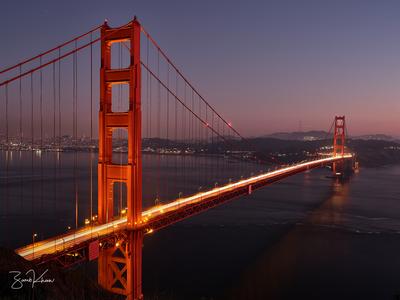Sunset at Golden Gate Bridge