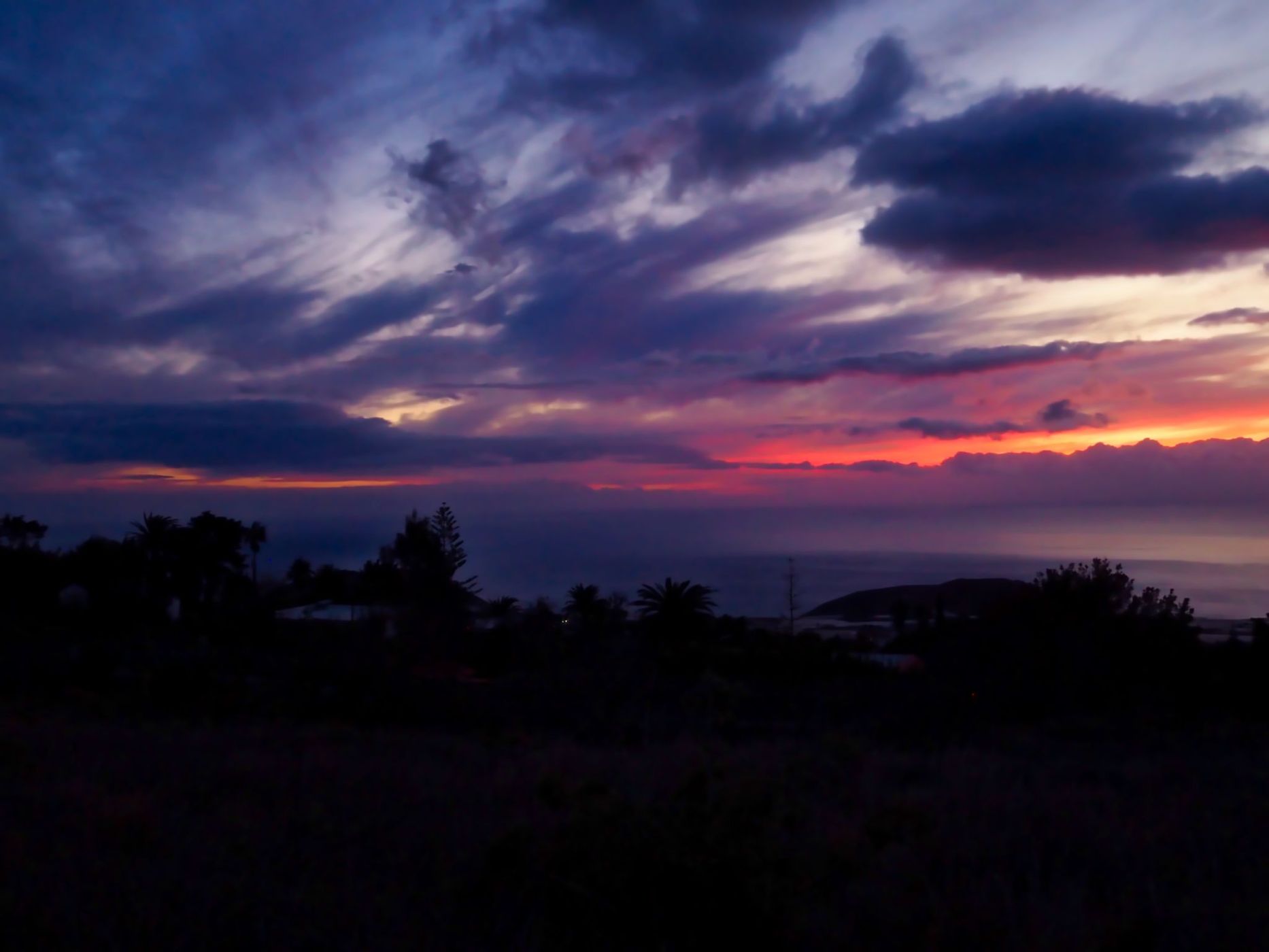 Sunset on Isla Bonita, Spain
