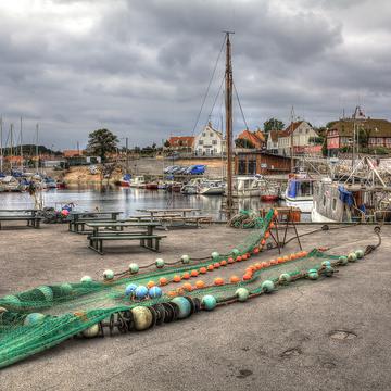 Svaneke harbour, Denmark