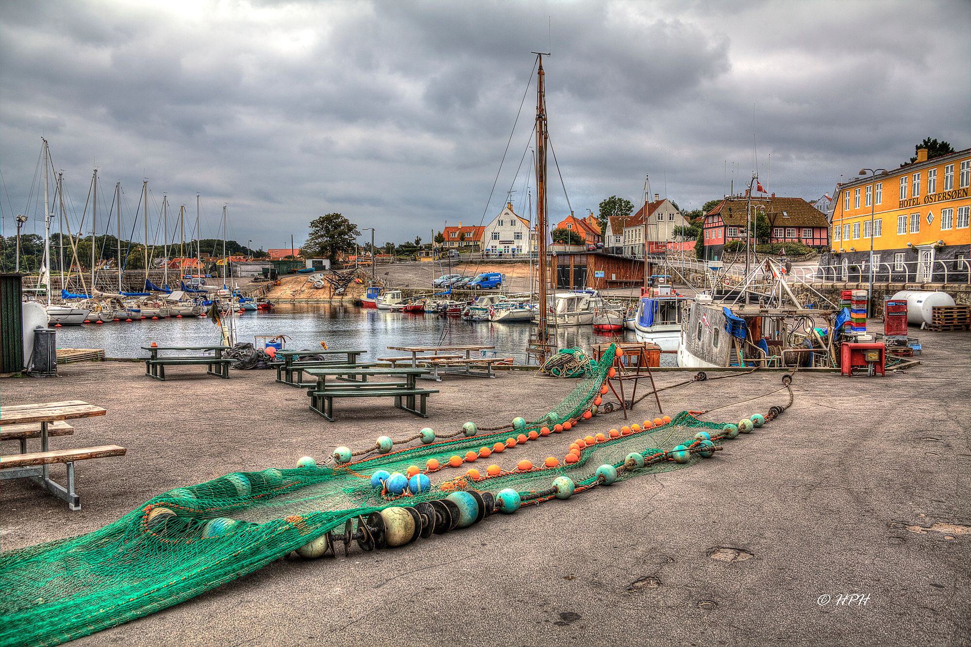 Svaneke harbour, Denmark