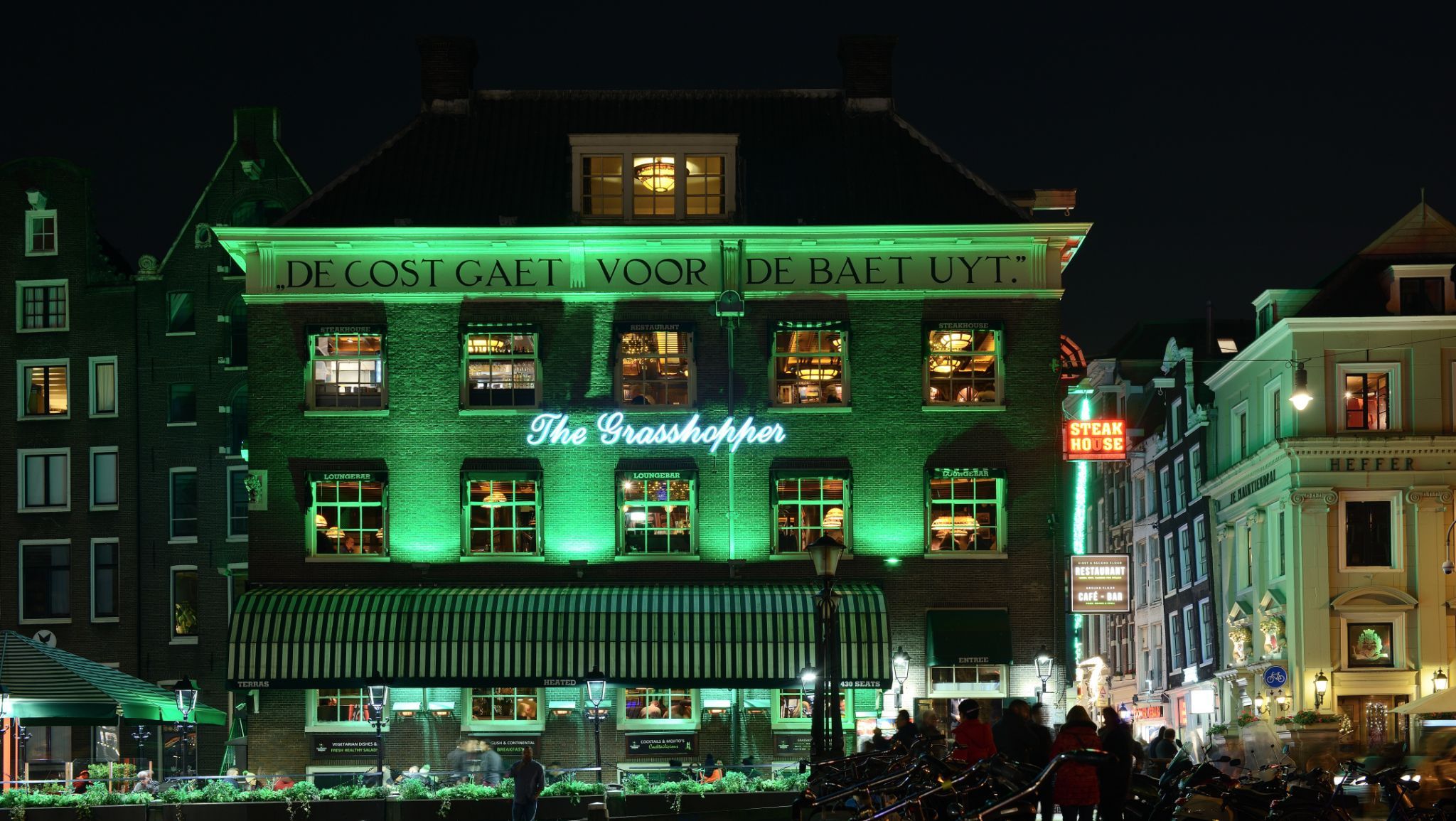 The Grasshopper Grand Cafe, Damrak, Amsterdam, Netherlands