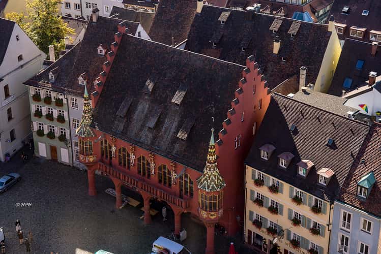 The tower of the Minster, Freiburg i.Br.