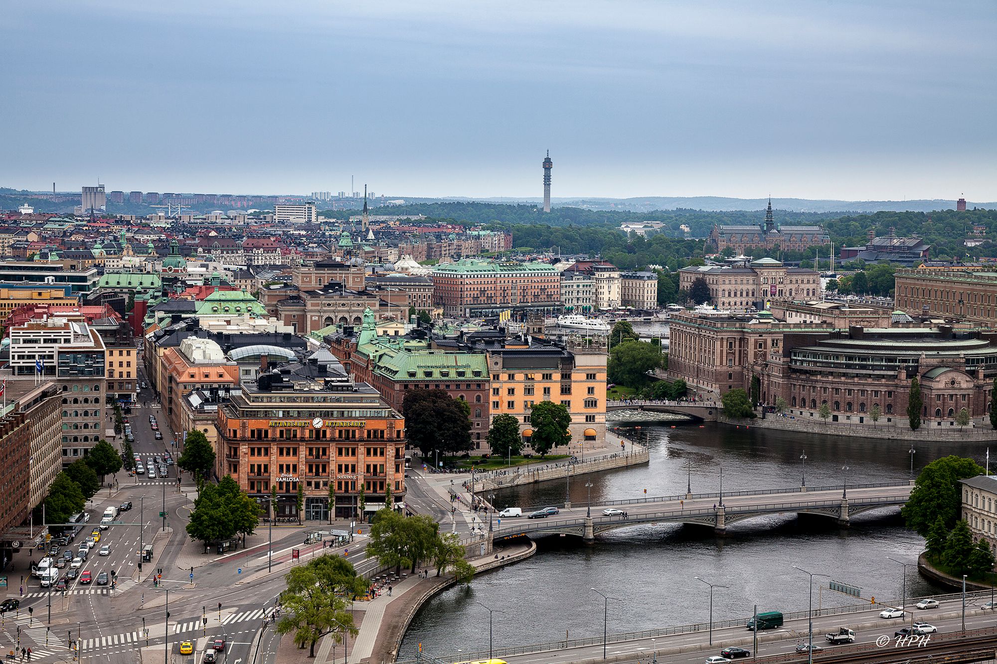 Tower of Stadshuset, Stockholm, Sweden
