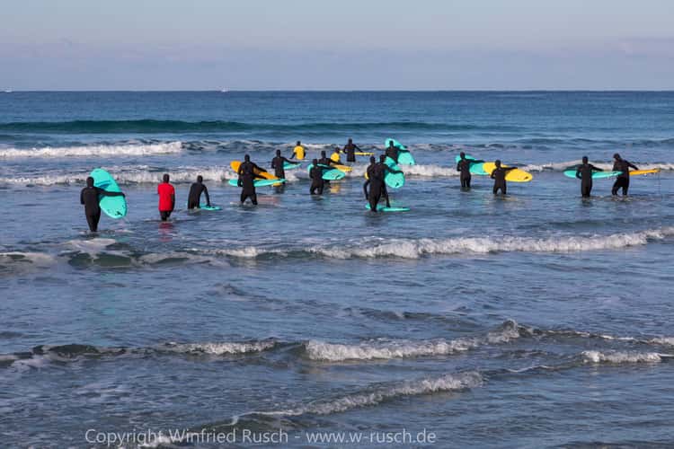 Unstad surfing beach