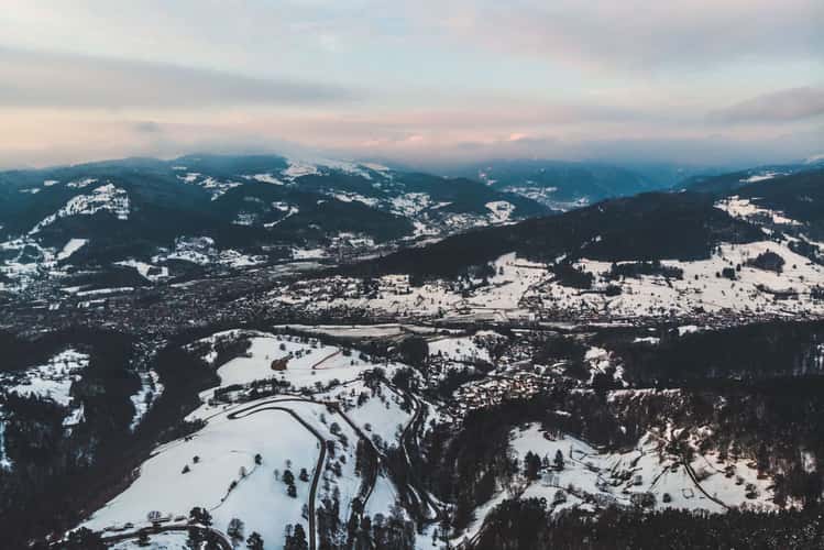 Vosges From ABove