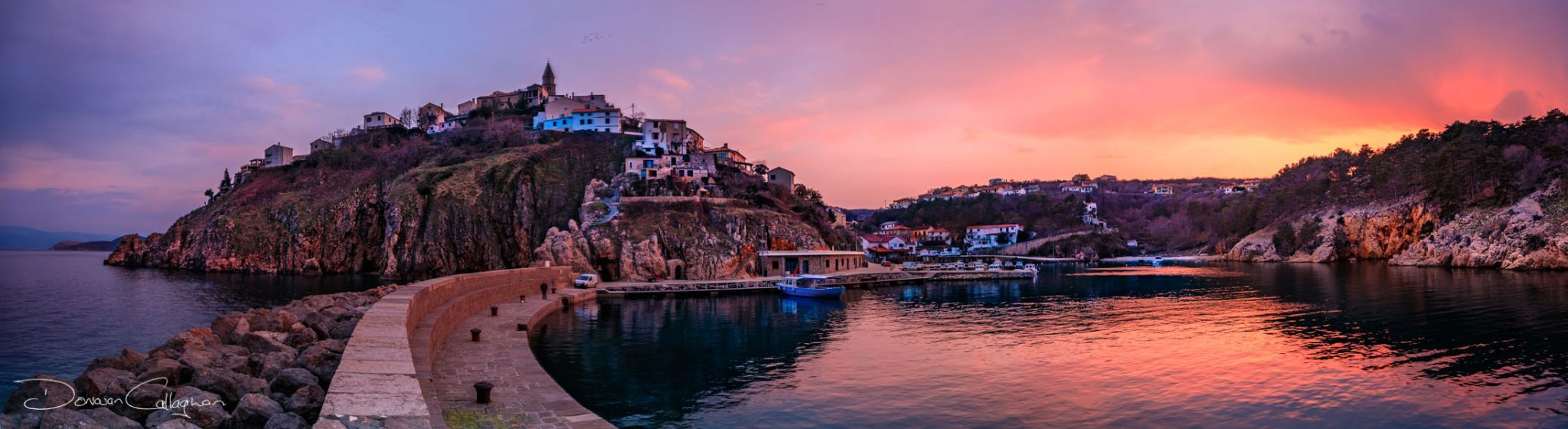 Vrbnik Harbor, Croatia