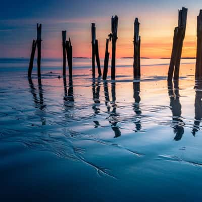 West beach pier, USA