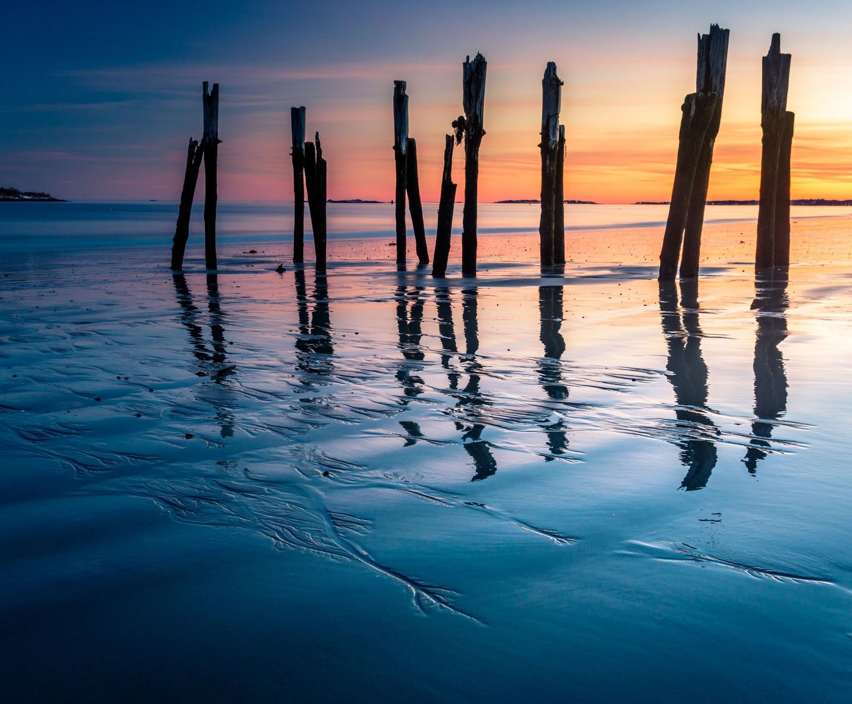 West beach pier, USA