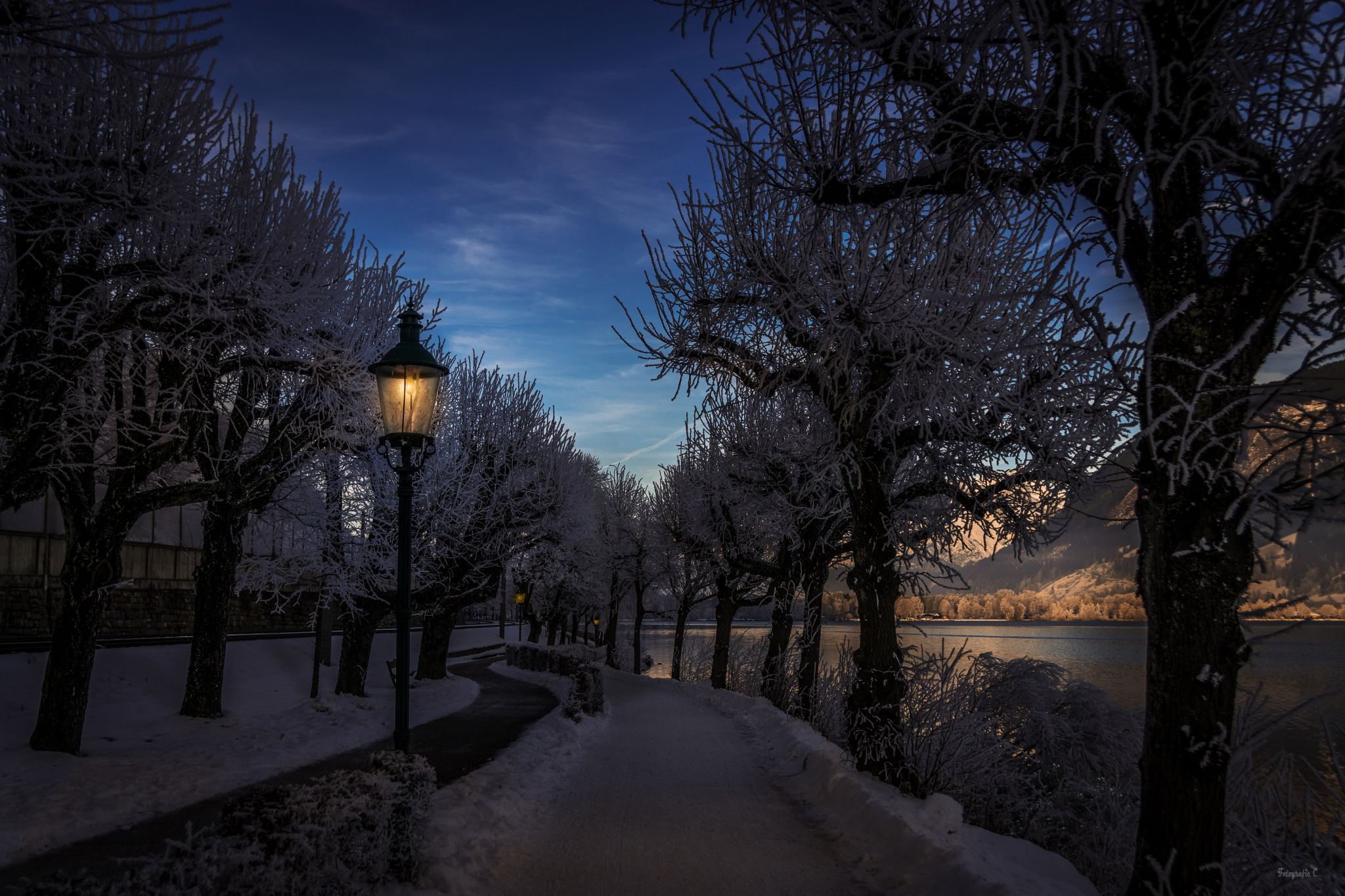 West Side of Lake Zell, Austria