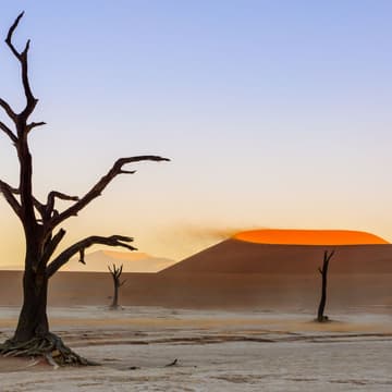 Windy Deadvlei, Namibia