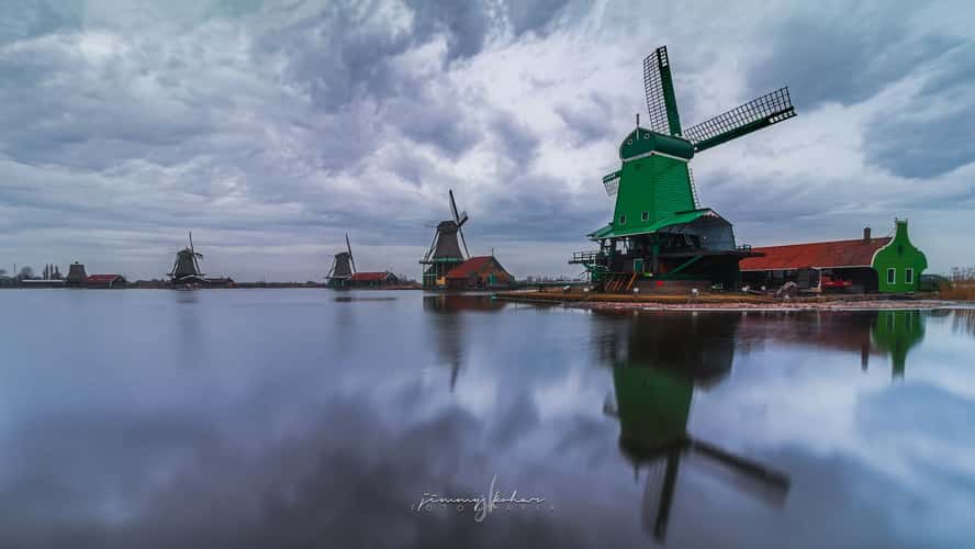 Zaanse Schans Windmills