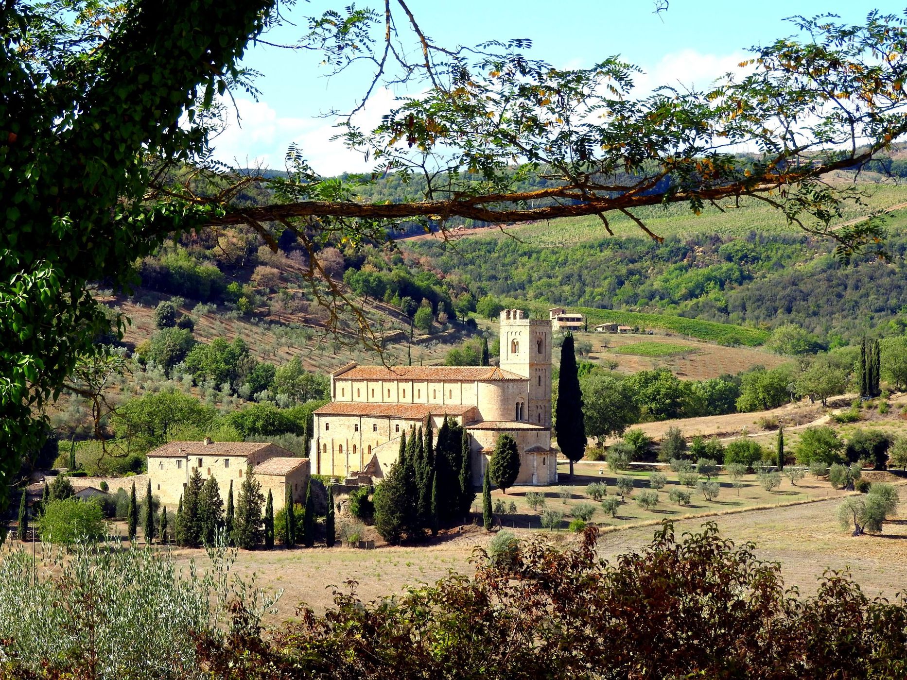 Abbey of Sant'Antimo, Italy