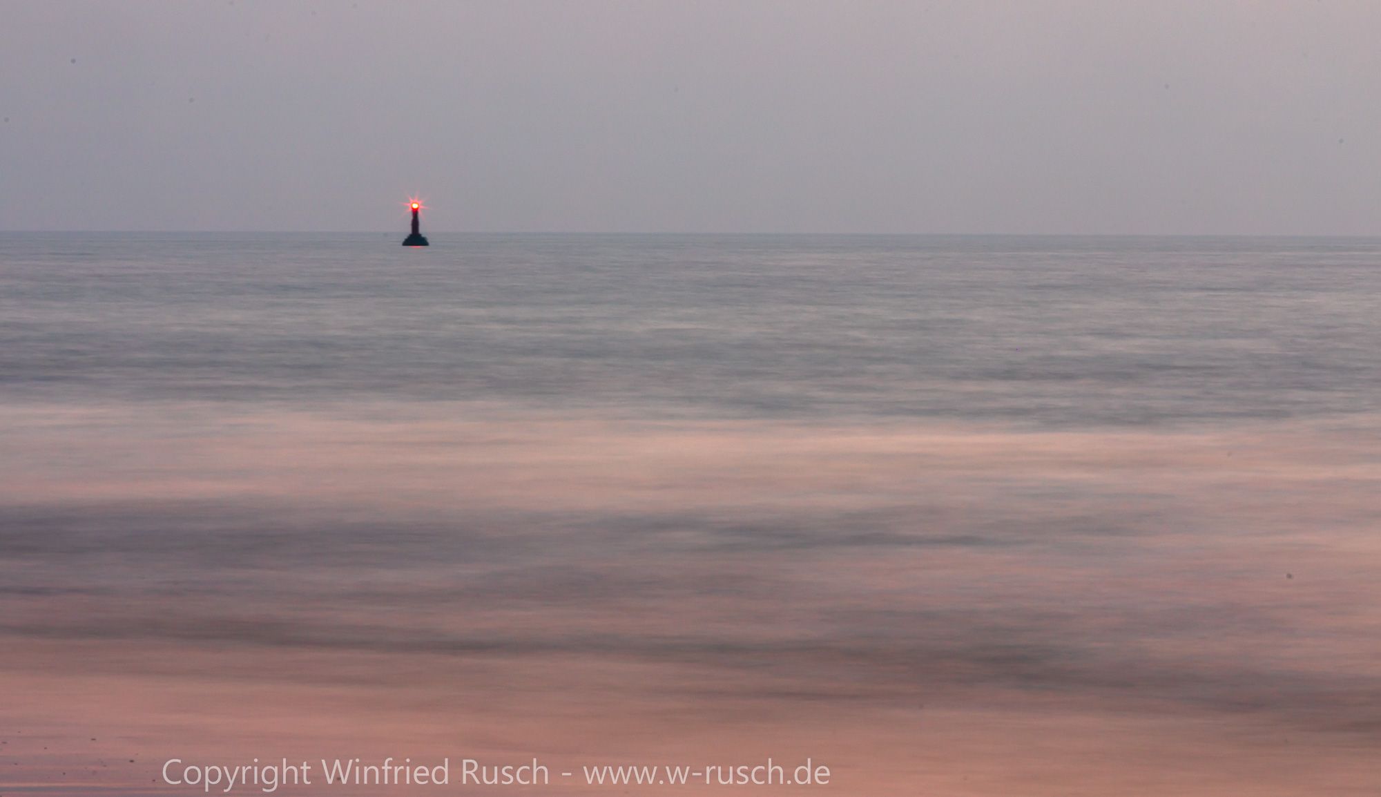 Evening mood on Norderney, Germany