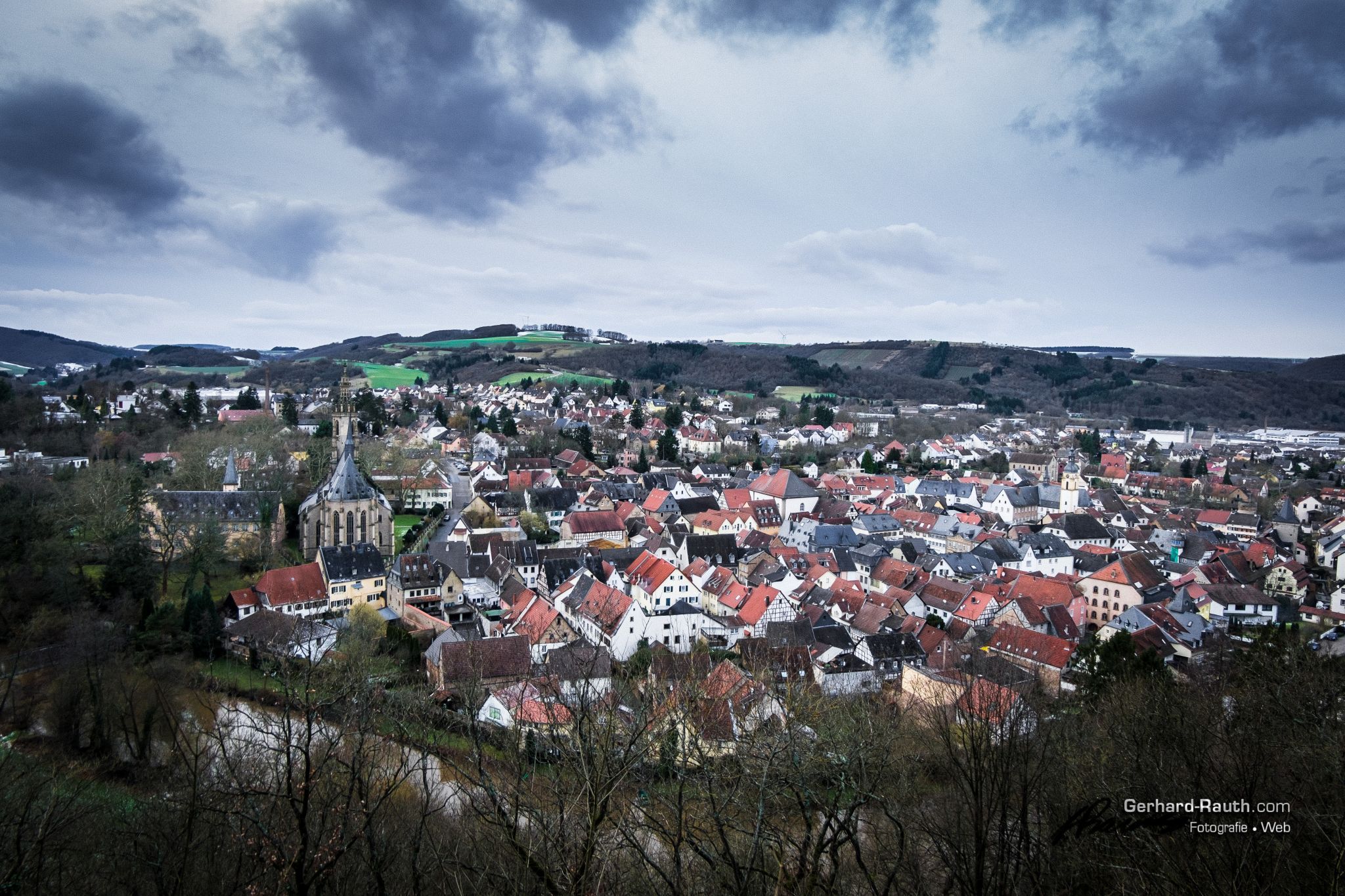 Above Meisenheim, Germany