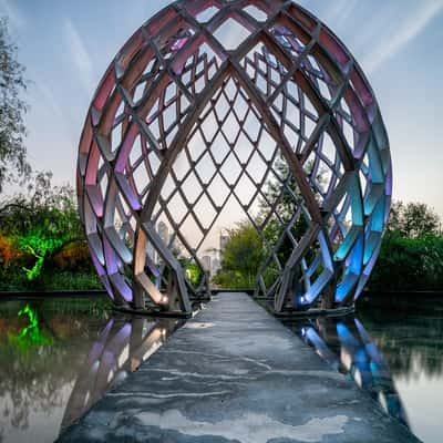 Alnoor island Structure, United Arab Emirates