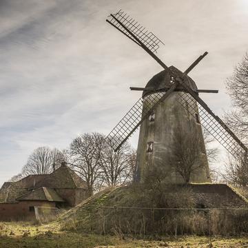 Old windmill, Immerath, Germany