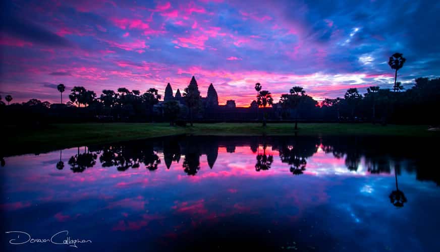 Angkor Wat at sunrise, Siem Reap