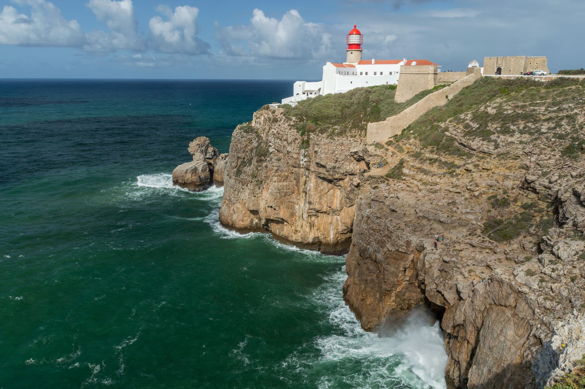 At the end of the world, Cabo de São Vicente, Algarve, Portugal
