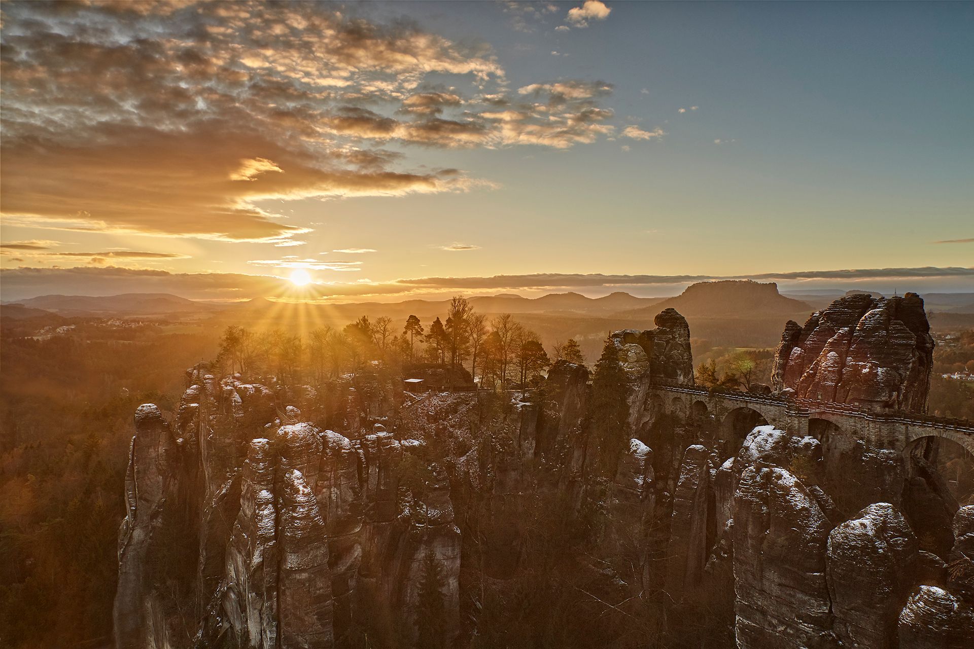 Bastei, Saxon Switzerland, Germany