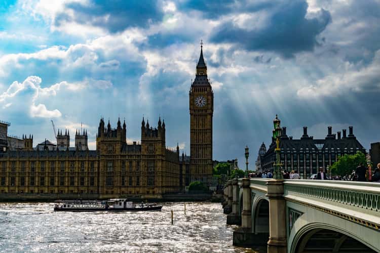 Westminster Bridge and Big Ben, London
