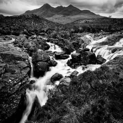 Black Cuillin Waterfalls, Skye, United Kingdom