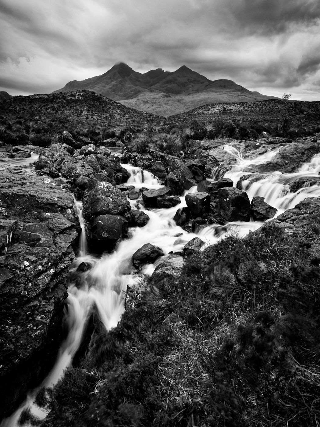 Black Cuillin Waterfalls, Skye, United Kingdom