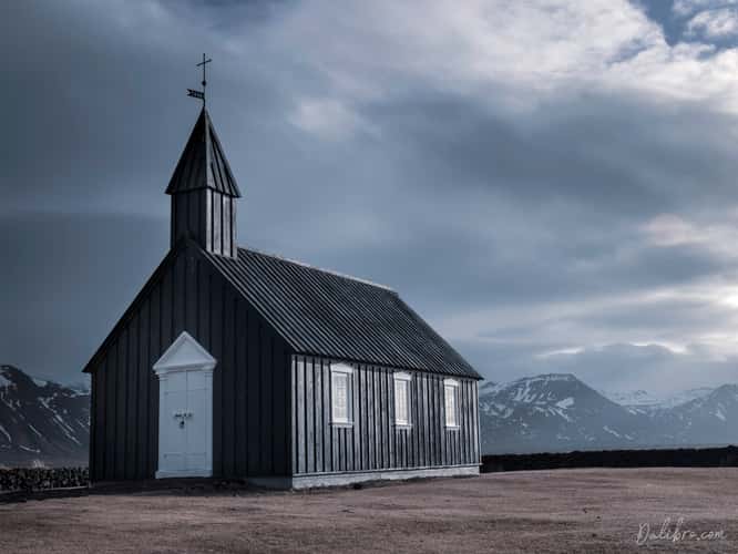 Búðakirkja, The Church at Búðir, Snaefellsnes