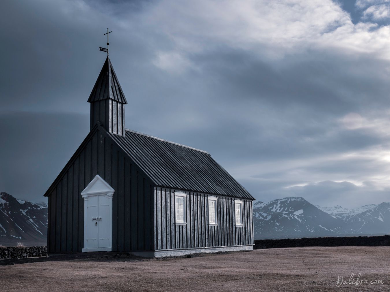 Búðakirkja, The Church at Búðir, Snaefellsnes, Iceland