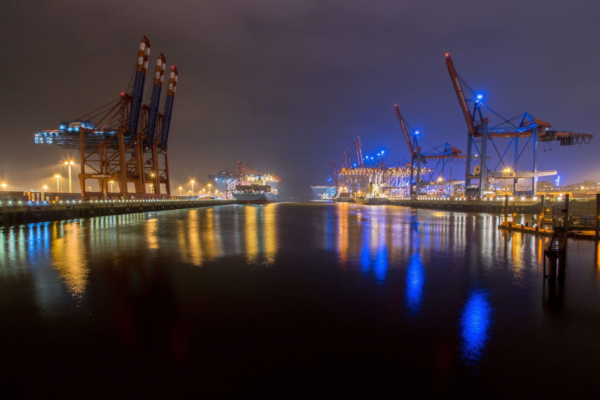 Burchardkai, Hamburg, Germany