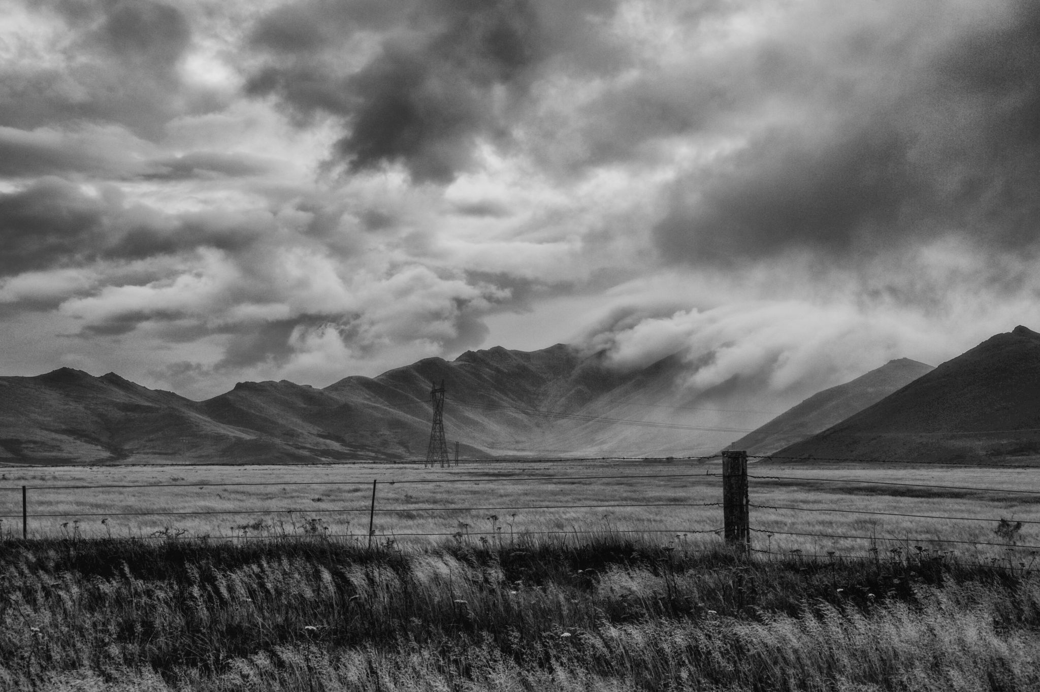 Burkes Pass, near Tekapo, New Zealand