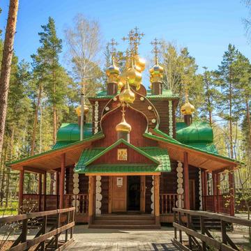 Burrial place for the Romanovs Ganina Yama Monastery, Russian Federation