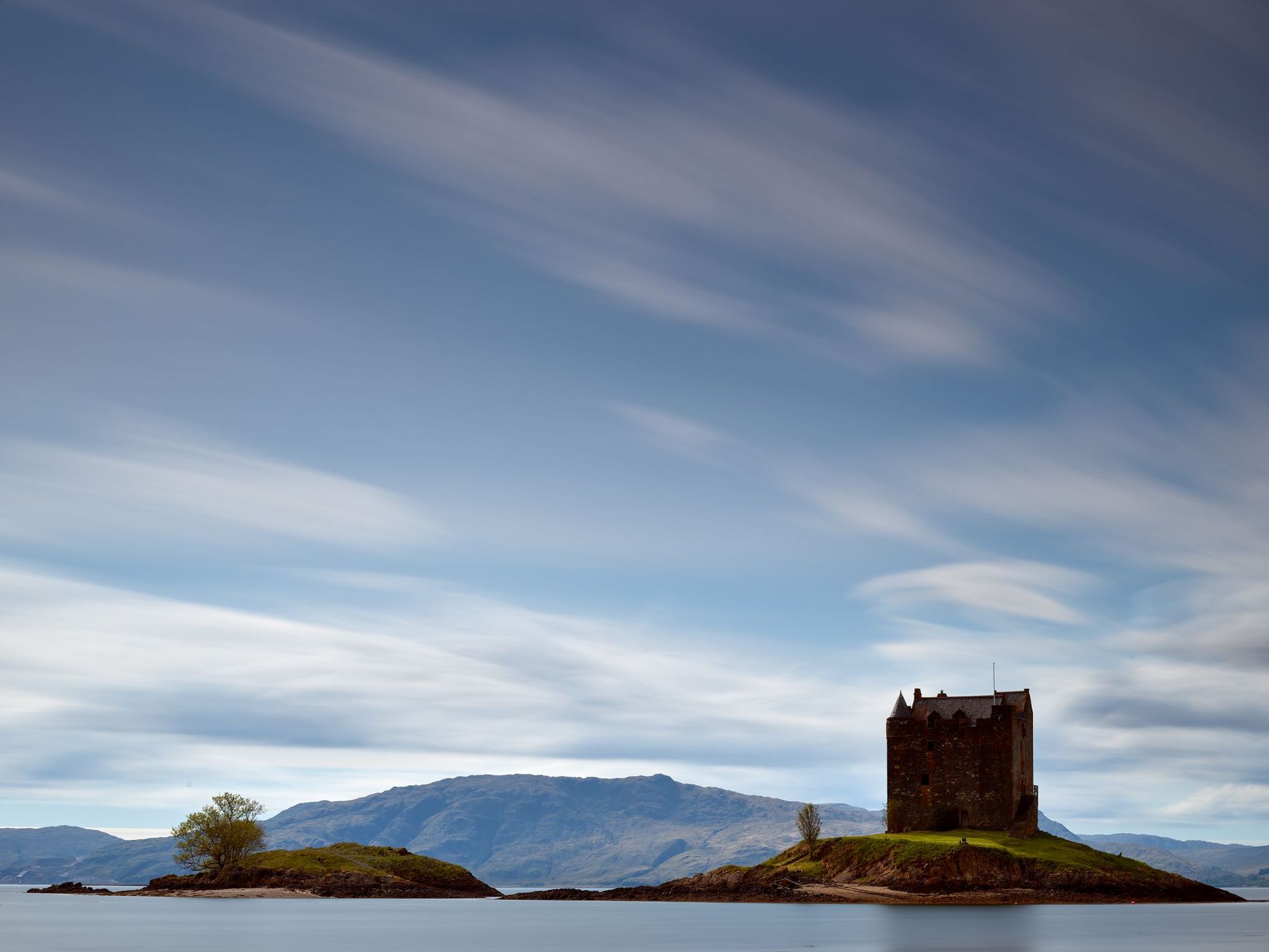 Castle Stalker, Loch Linnhe, Scotland, United Kingdom