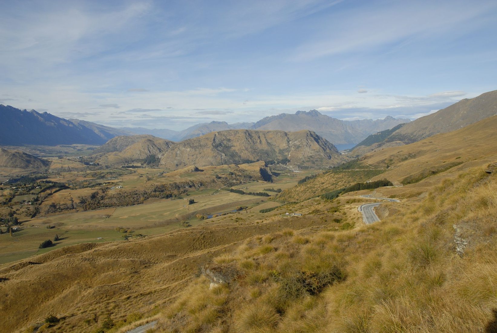 Coronet Peak access road, New Zealand