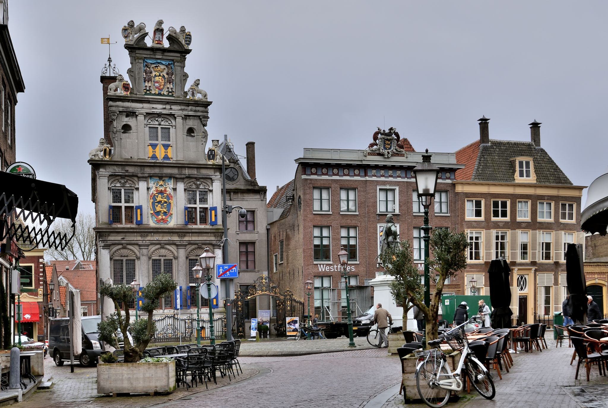 De Roode Steen Square, Hoorn, Netherlands
