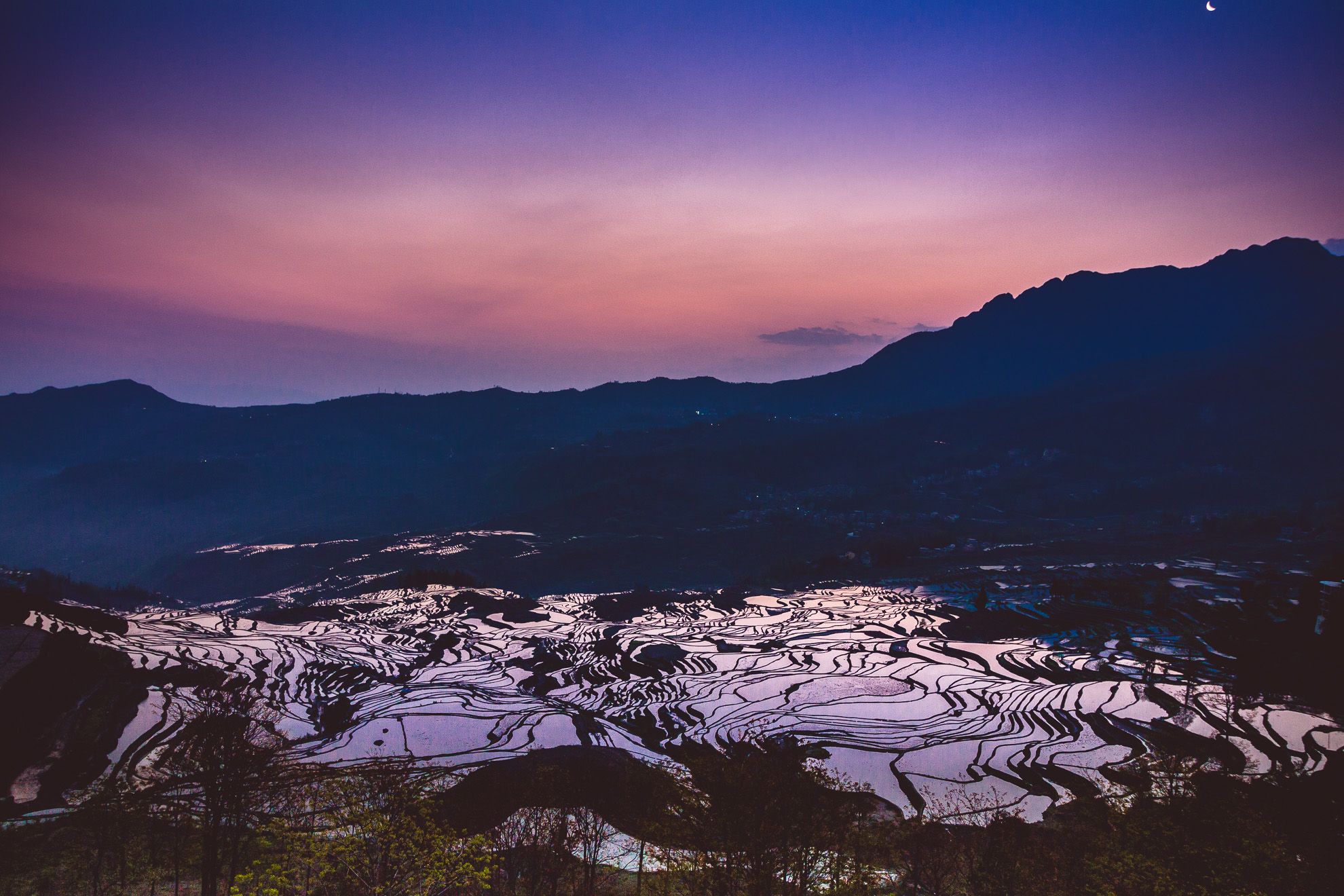 Duoyishu Rice Terraces, Yuanyang, Yunnan, China