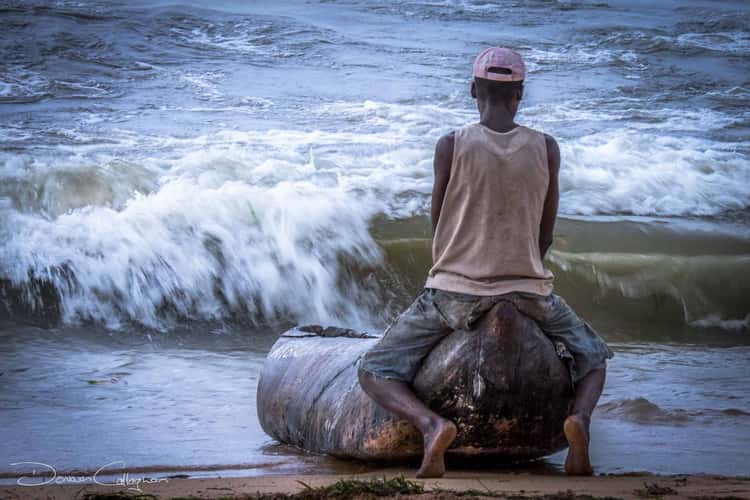 Fisherman Cape Maclear Malawi
