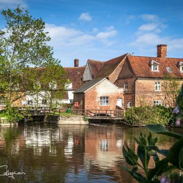 Flatford Mill John Constable country side, United Kingdom