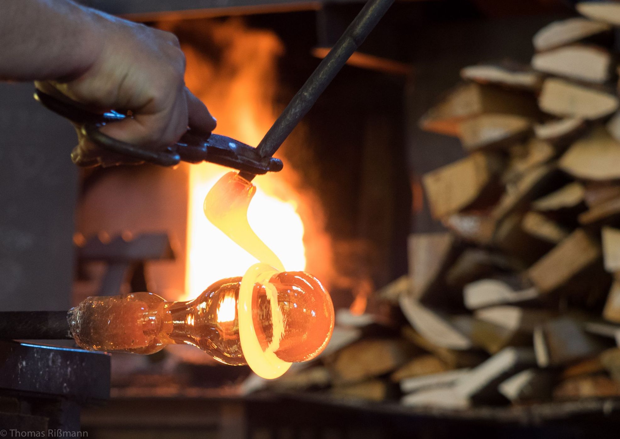 glassblowery gordiola, Spain