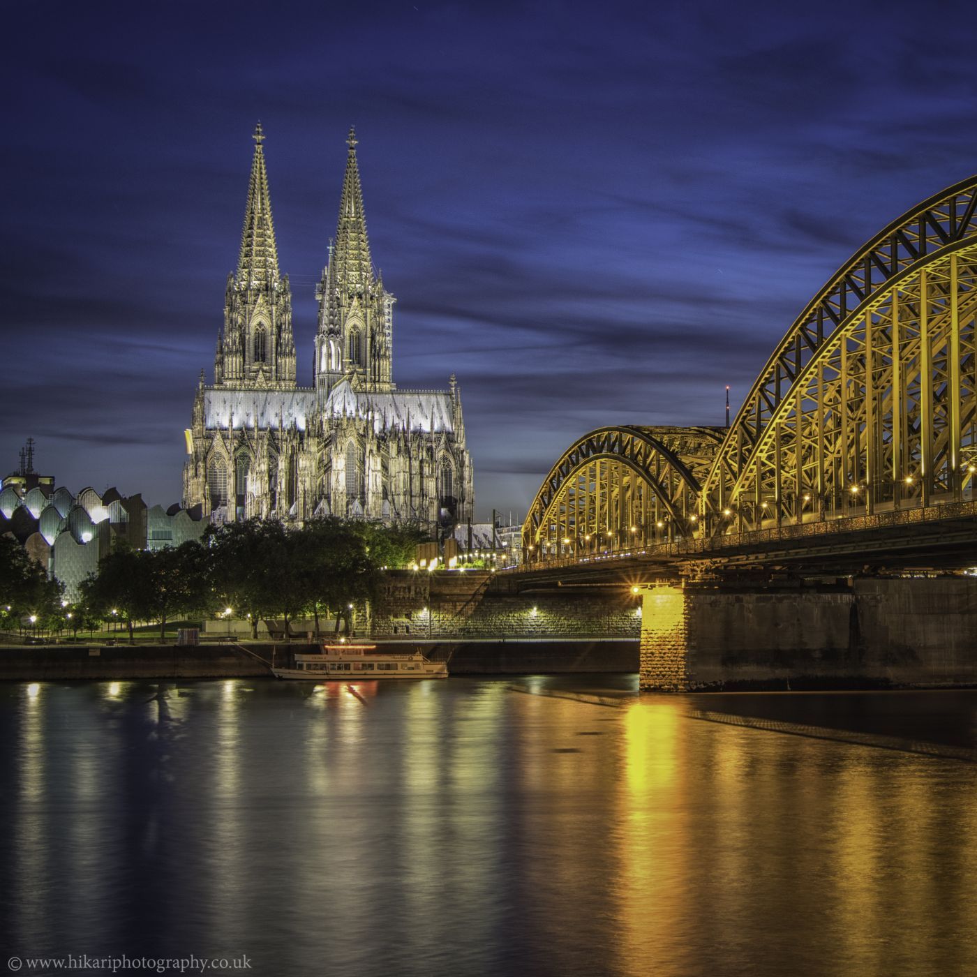Hohenzollern Bridge with Cologne Cathedral, Cologne, Germany