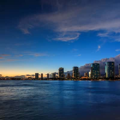 Honolulu Sunset, USA