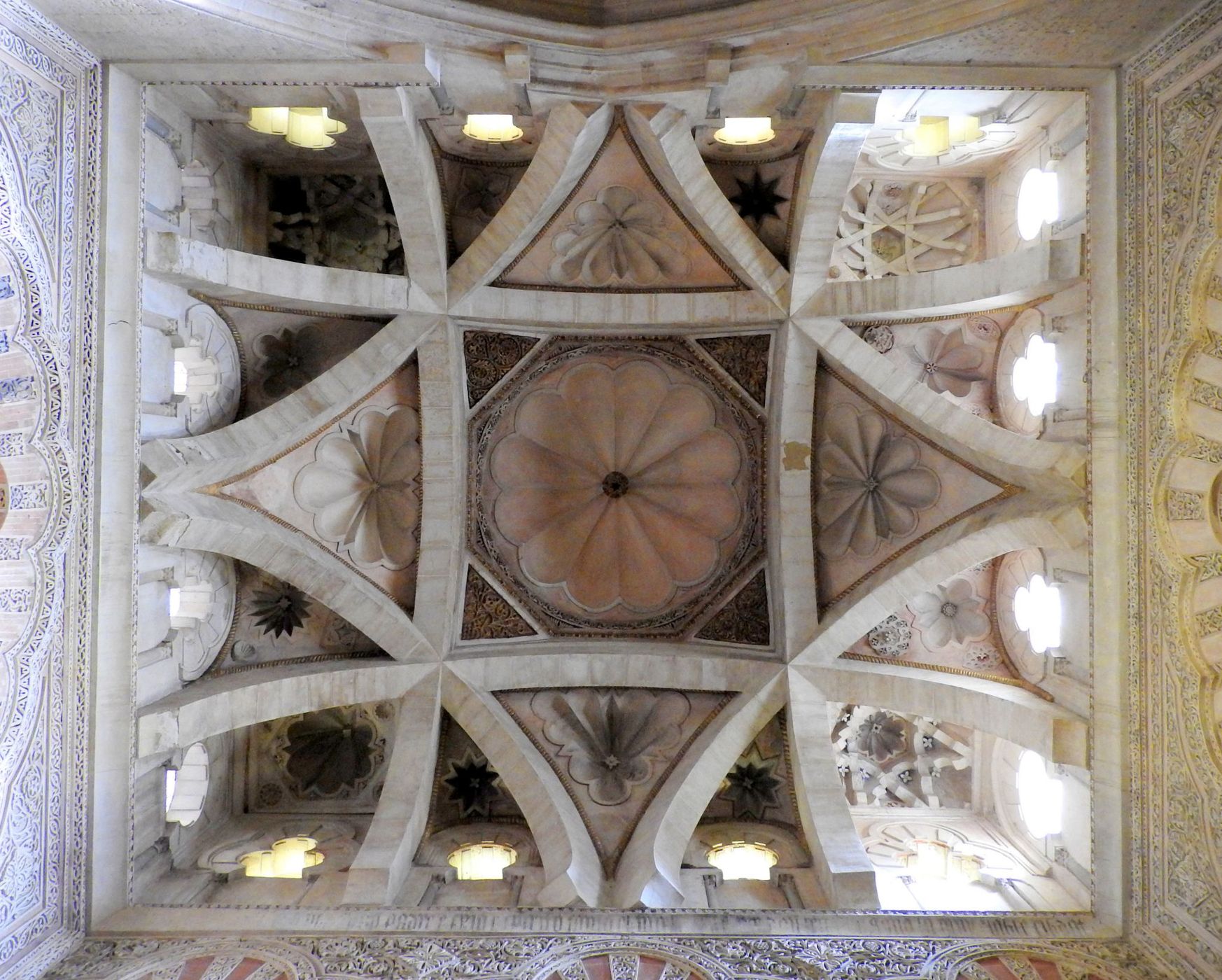 Interior of Cathedral side of Mezquita-Catedral de Córdoba, Spain