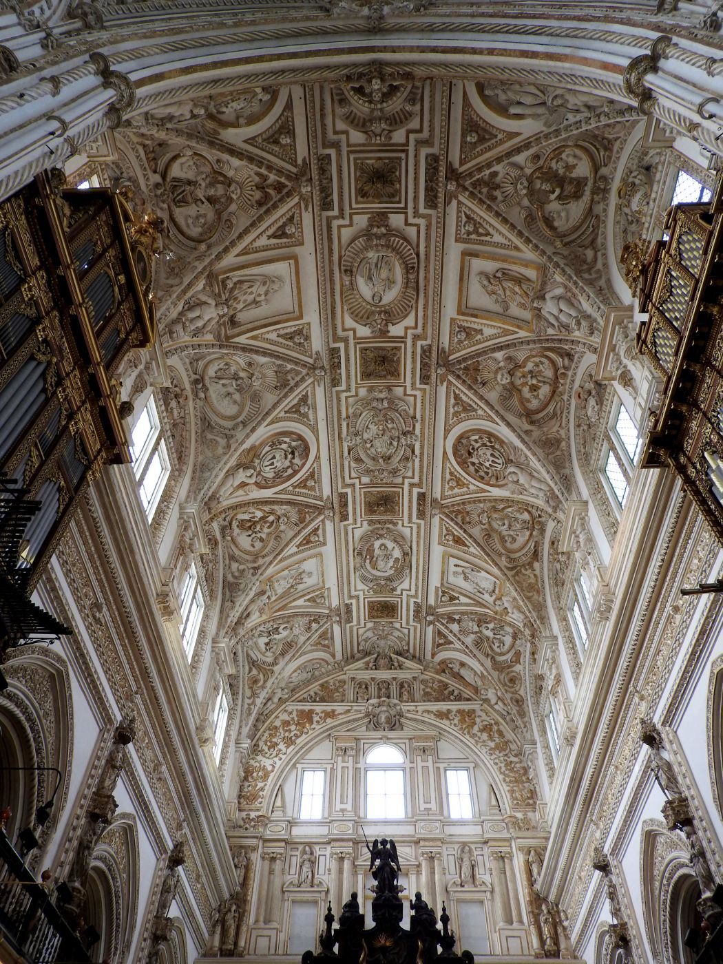 Interior of Cathedral side of Mezquita-Catedral de Córdoba, Spain