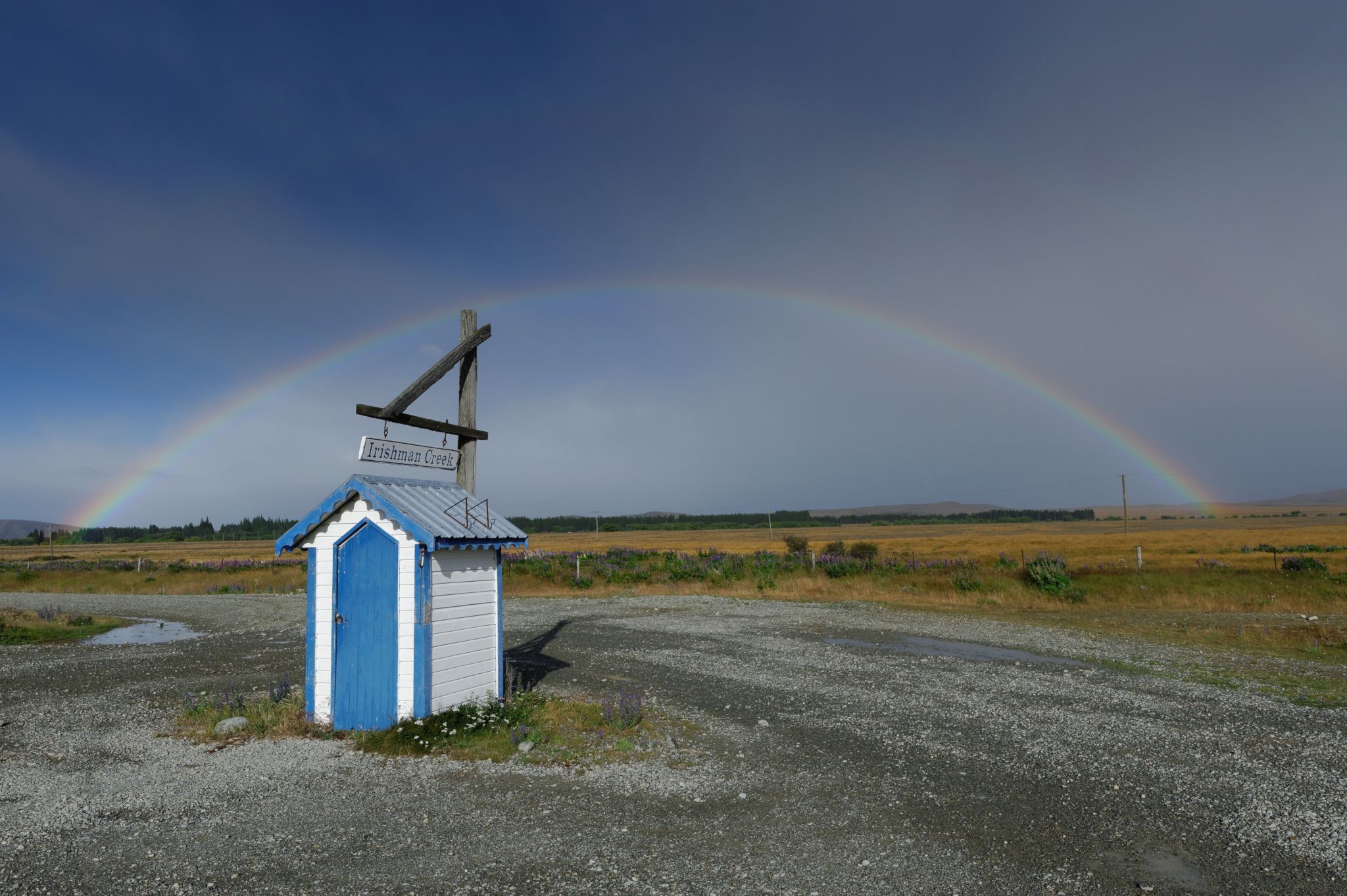 Irishman Creek Station Gate House, New Zealand